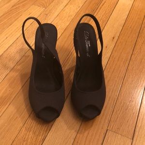 Lulu Townsend peep toe heels - never worn